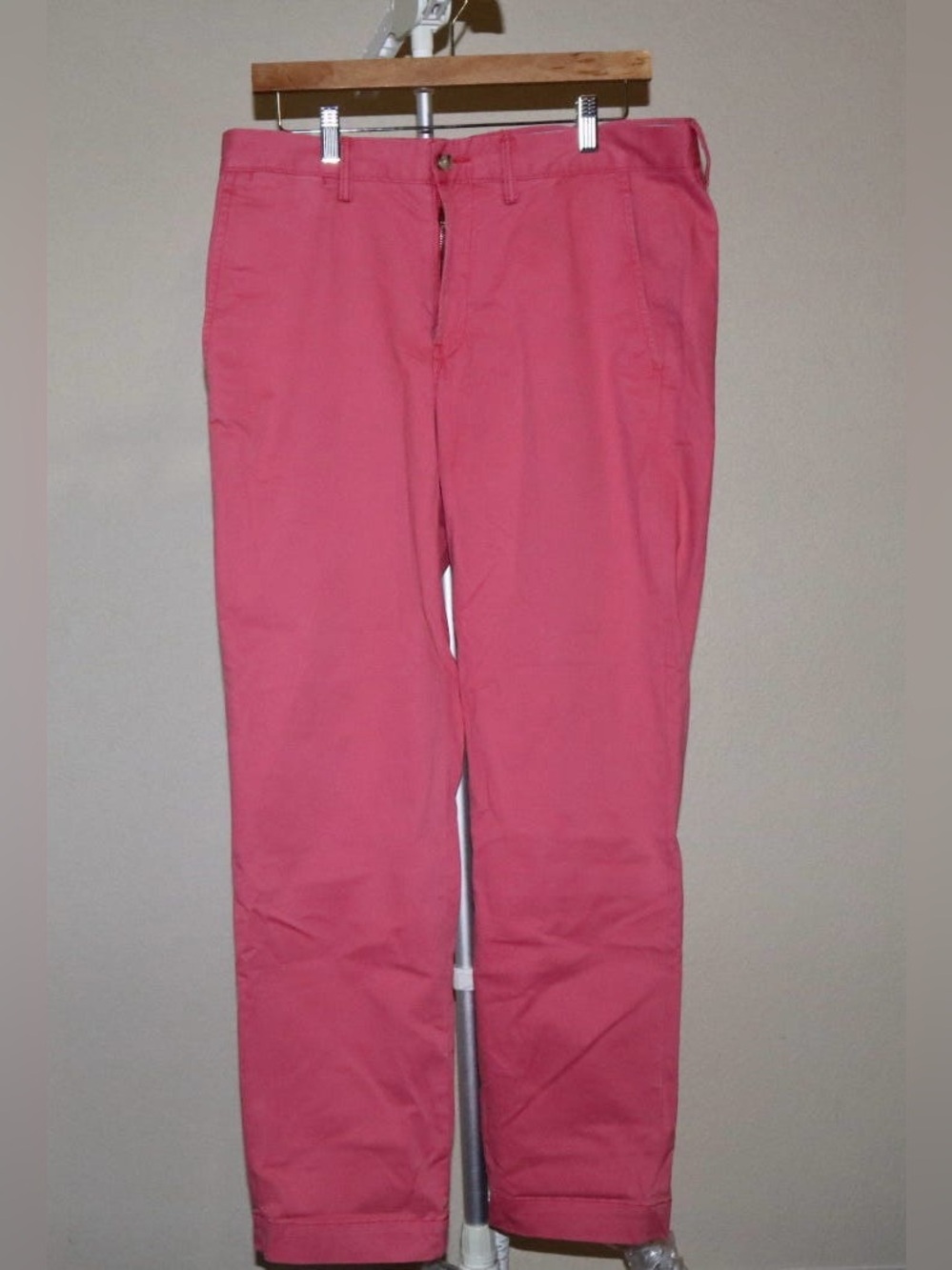 Ralph Lauren Men's Coral Pink Chino Pants